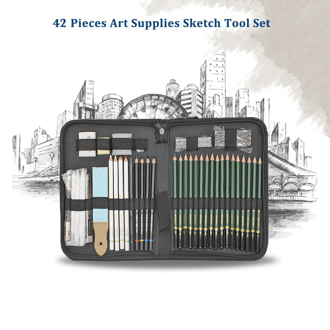 Color More 175 Piece Deluxe Art Set with 2 Drawing Pads, India | Ubuy